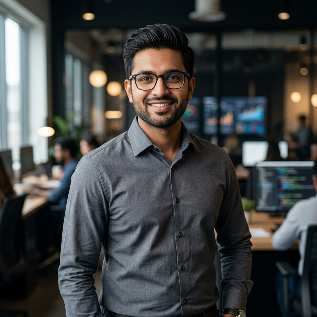 Portrait of Arun Raj