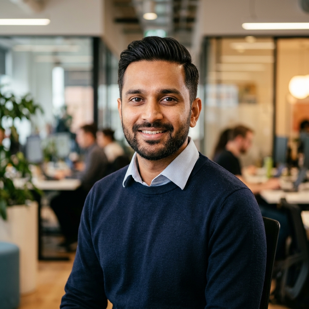 Portrait of Vikram Singh